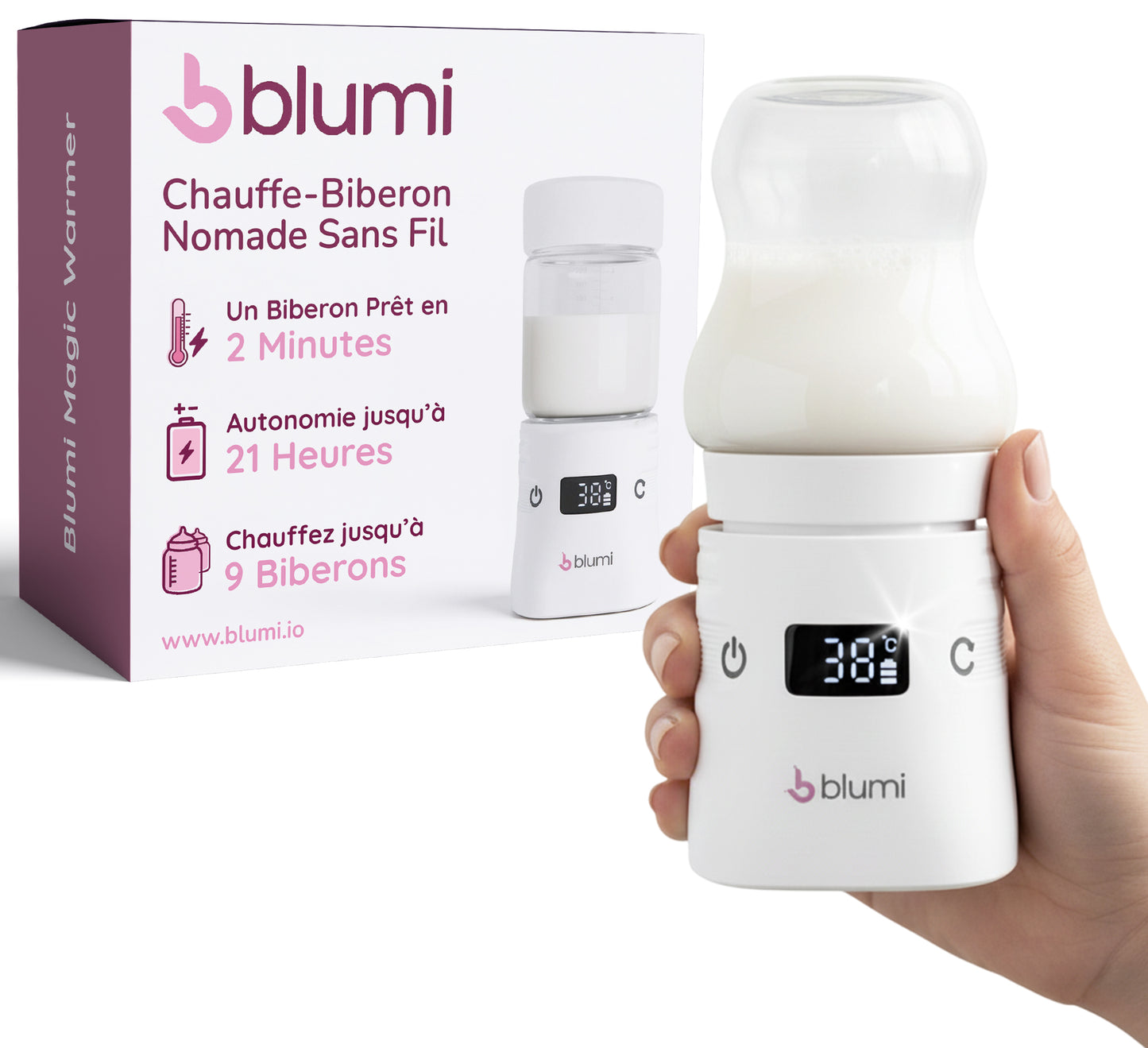 Blumi Magic Warmer: The Magically Powerful Portable Electric Bottle Warmer