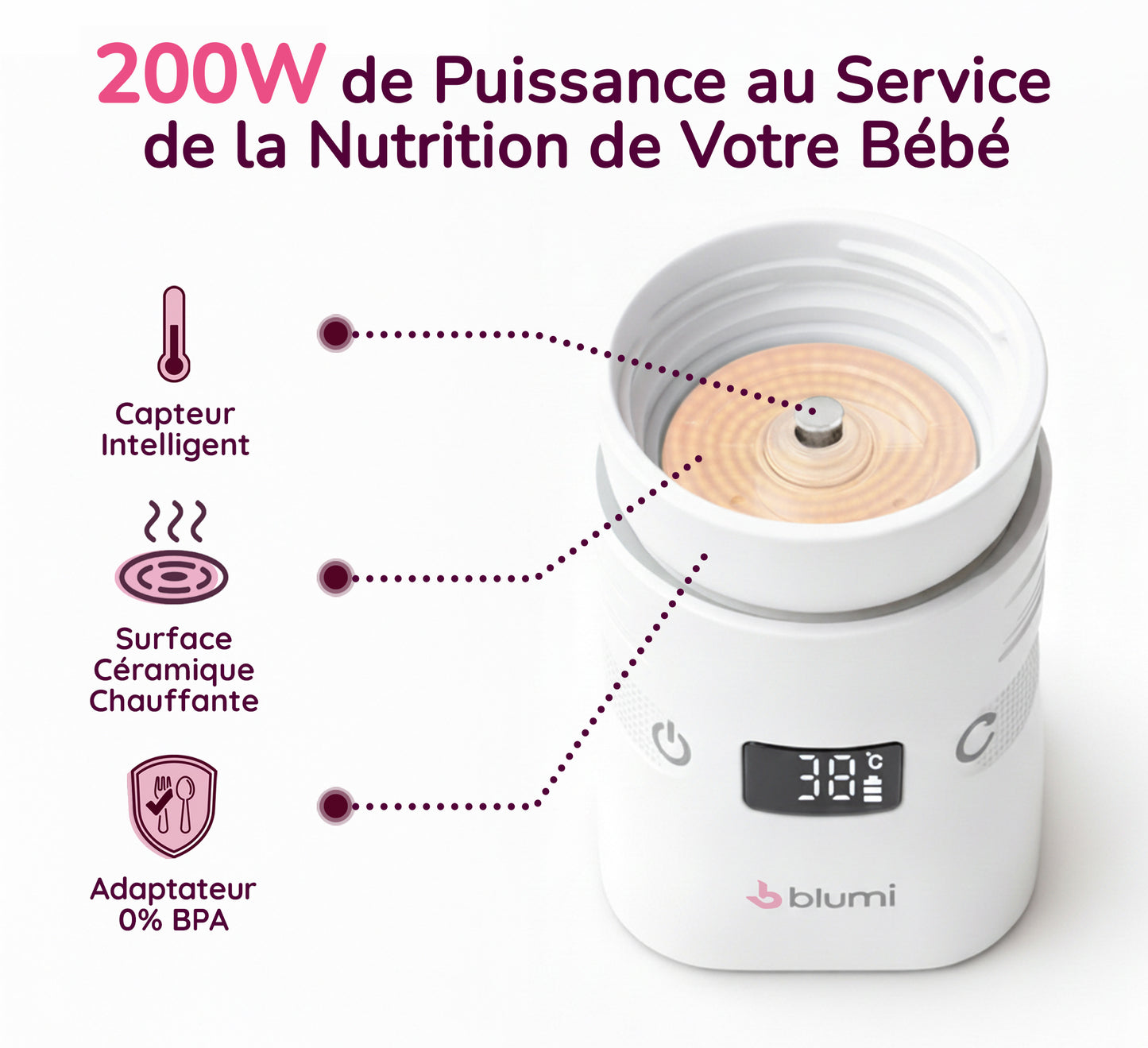 Blumi Magic Warmer: The Magically Powerful Portable Electric Bottle Warmer