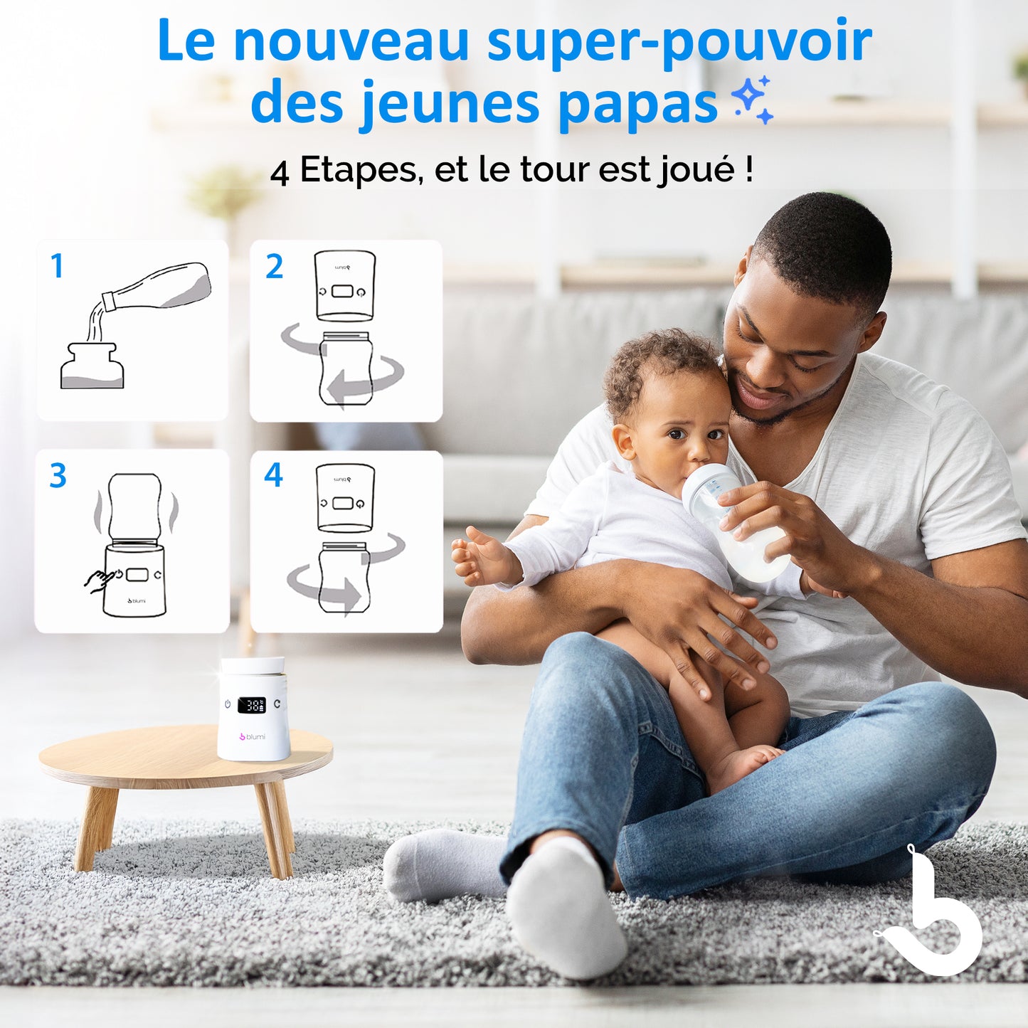 Blumi Magic Warmer : Le Chauffe-Biberon Électrique Nomade Magiquement Puissant