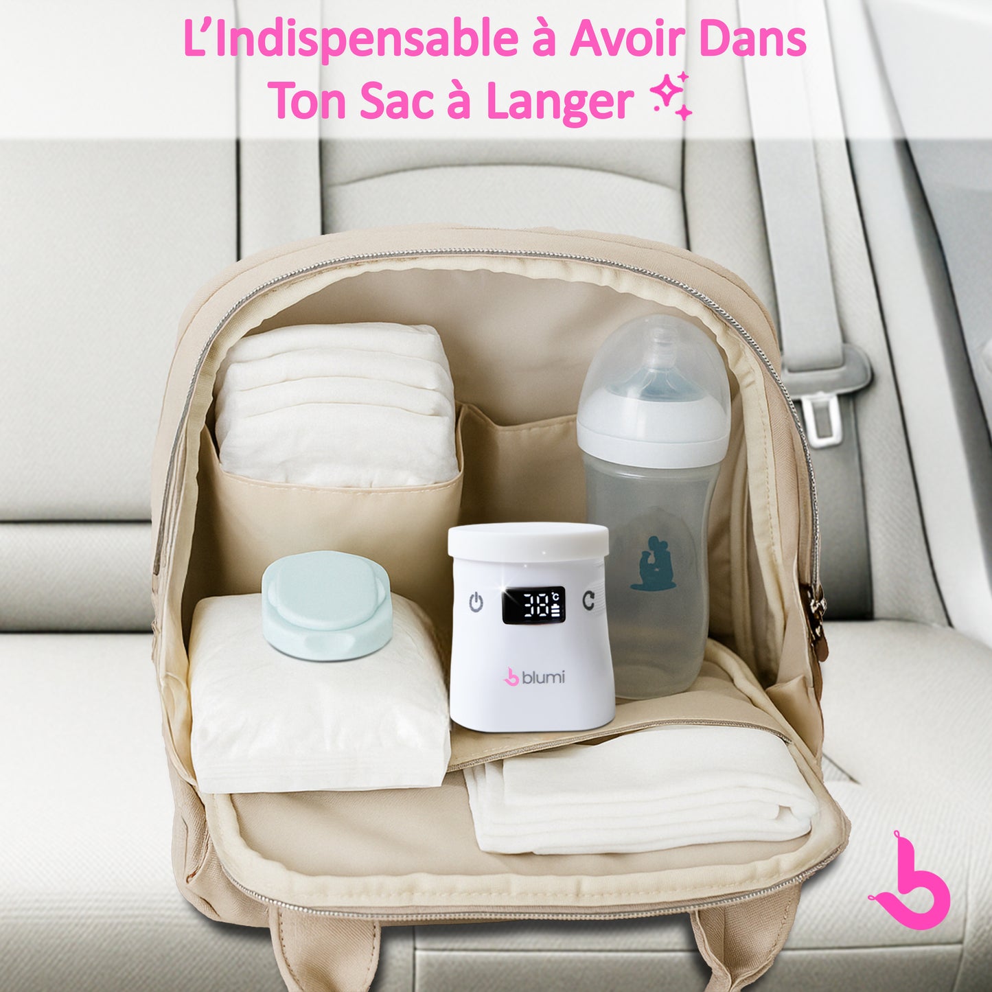 Blumi Magic Warmer : Le Chauffe-Biberon Électrique Nomade Magiquement Puissant