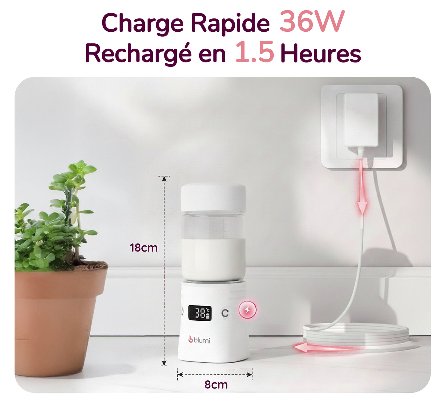 Blumi Magic Warmer: The Magically Powerful Portable Electric Bottle Warmer