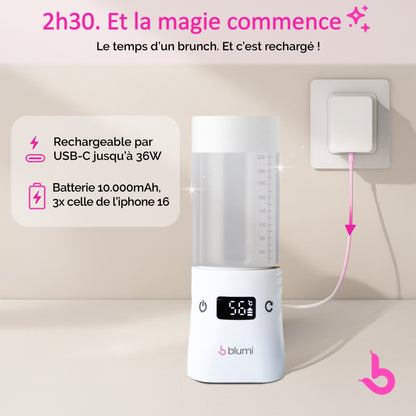 Blumi Magic Warmer : Le Chauffe-Biberon Électrique Nomade Magiquement Puissant